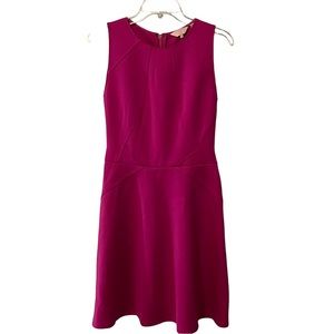 Ted Baker Pink Sleeveless Barbie Midi Skater Dress 4